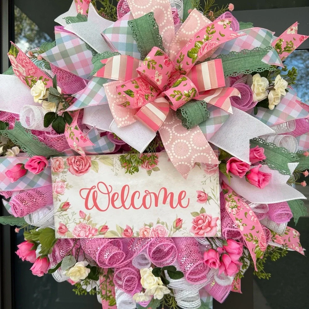 Welcome Spring Wreath 💐🌷